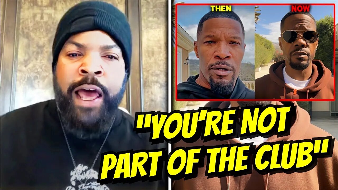 ICE CUBE REVEALS HOLLYWOOD ELITES CLONED JAMIE FOXX!