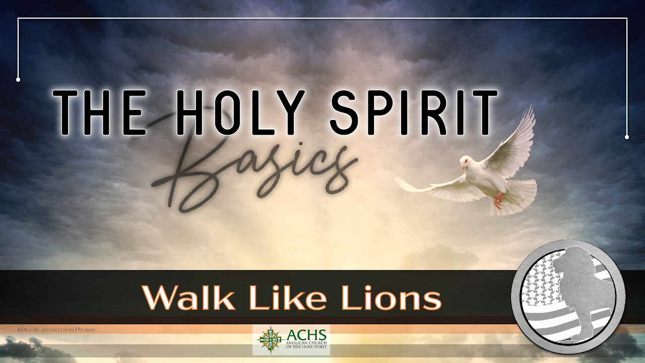 "The Holy Spirit: Basics" Walk Like Lions Christian Daily Devotion with Chappy Apr 8, 2021