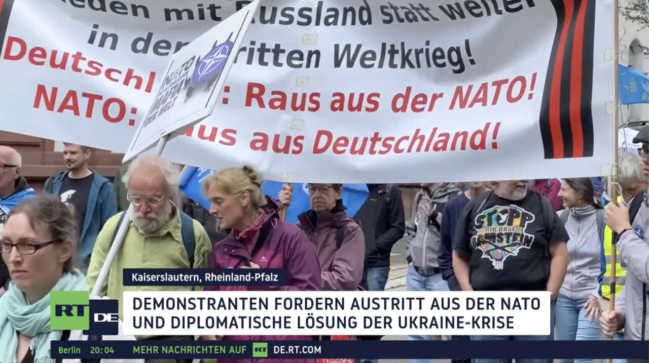 Kaiserslautern: Demonstration gegen NATO