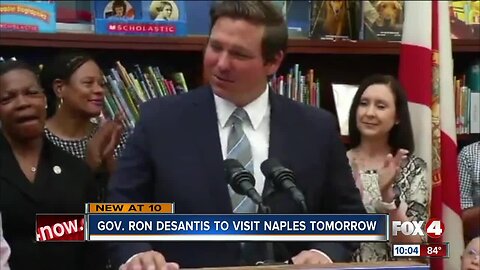 Gov. DeSantis scheduled to speak at Corkscrew Swamp on Tuesday