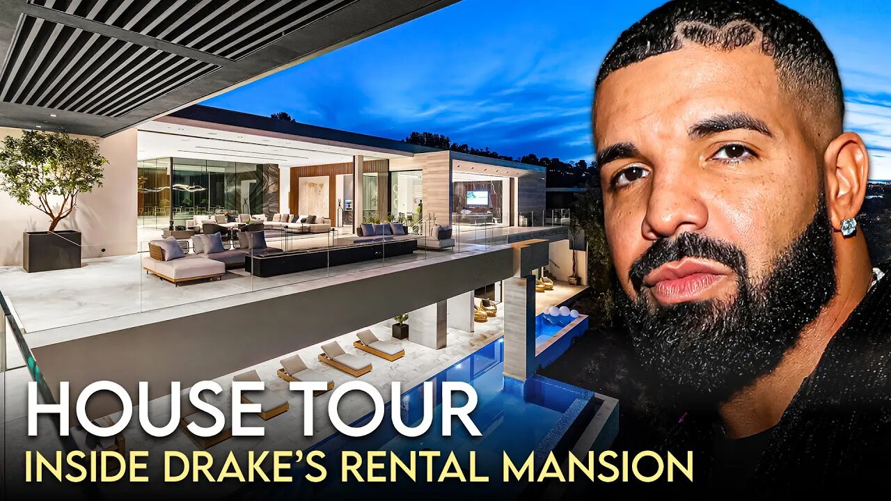 Drake | House Tour | $65 Million Beverly Hills Rental House