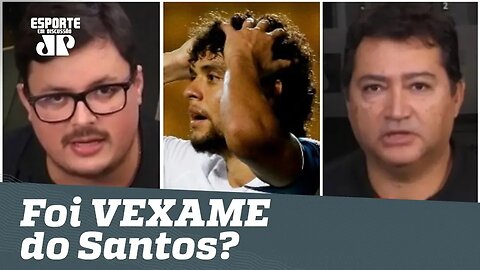 Eliminação do Santos na Sul-Americana foi um VEXAME? Veja DEBATE!