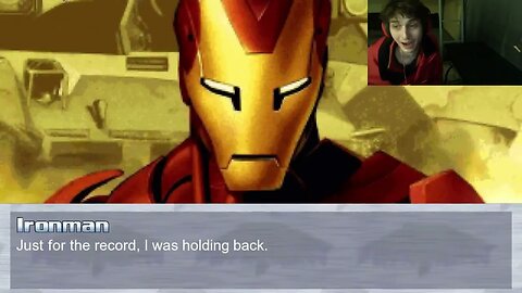 Batman VS Iron Man In An Epic Battle In The MUGEN Video Game With Live Commentary