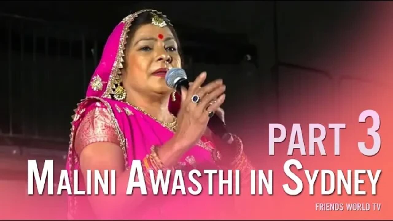 Malini Awasthi in Sydney Part 03