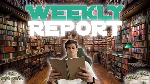 Weekly Report #01 | Resume & Trades Taken