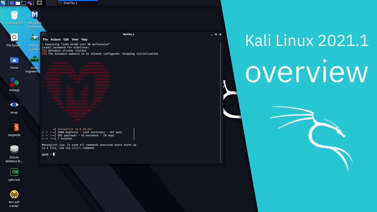 Kali Linux 2021.1 overview | By Offensive Security