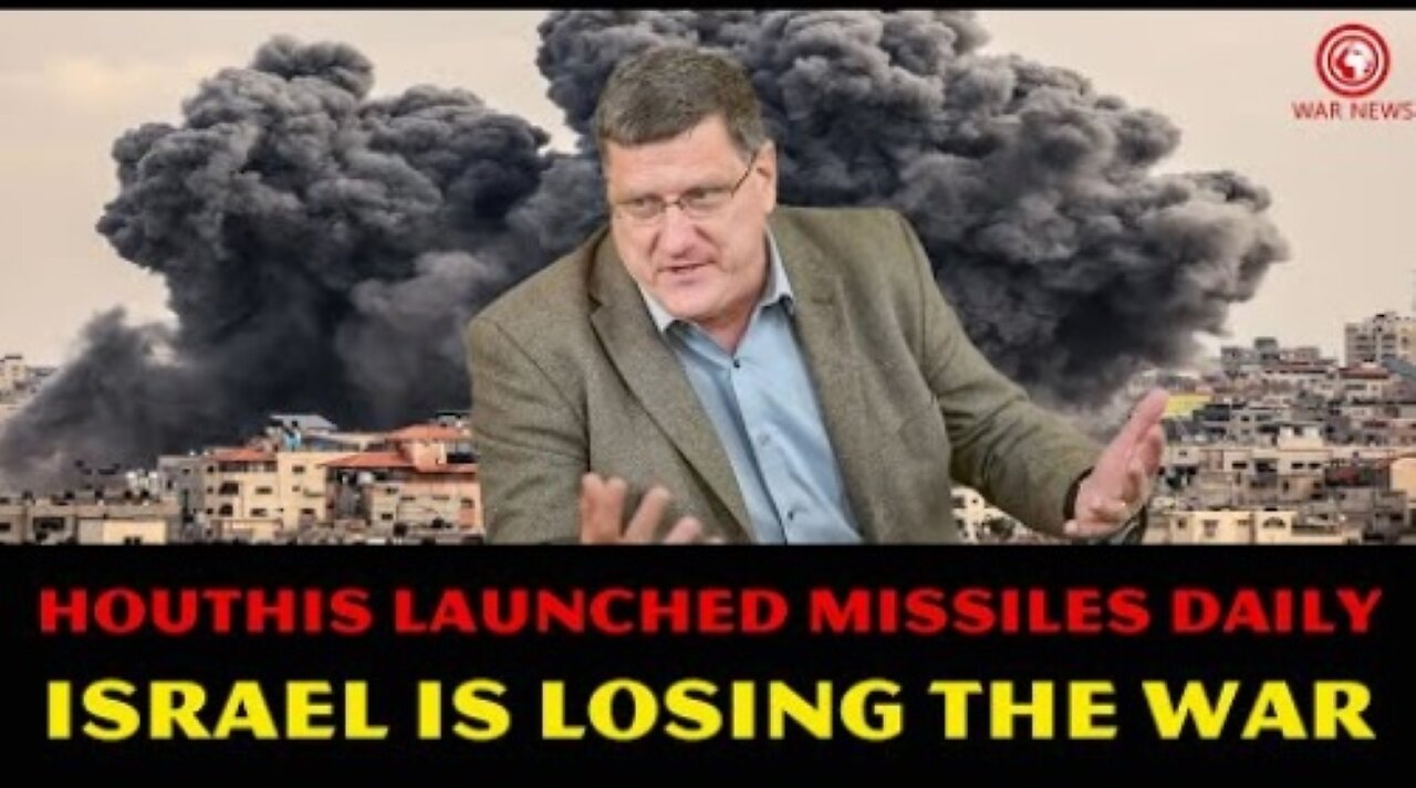 Scott Ritter: Houthis Launched Missiles, FORCING US Military Cargo Ship To TURN BACK, Israel LOSING