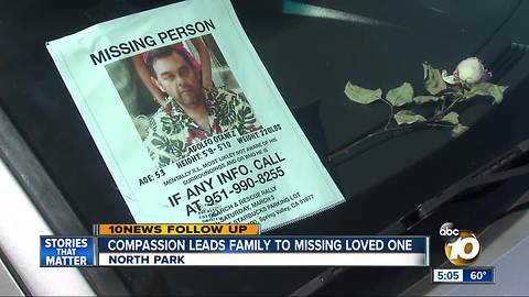 Missing man found safe in North Park