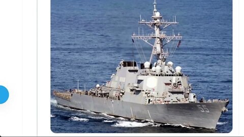 美國海軍軍艦生鏽