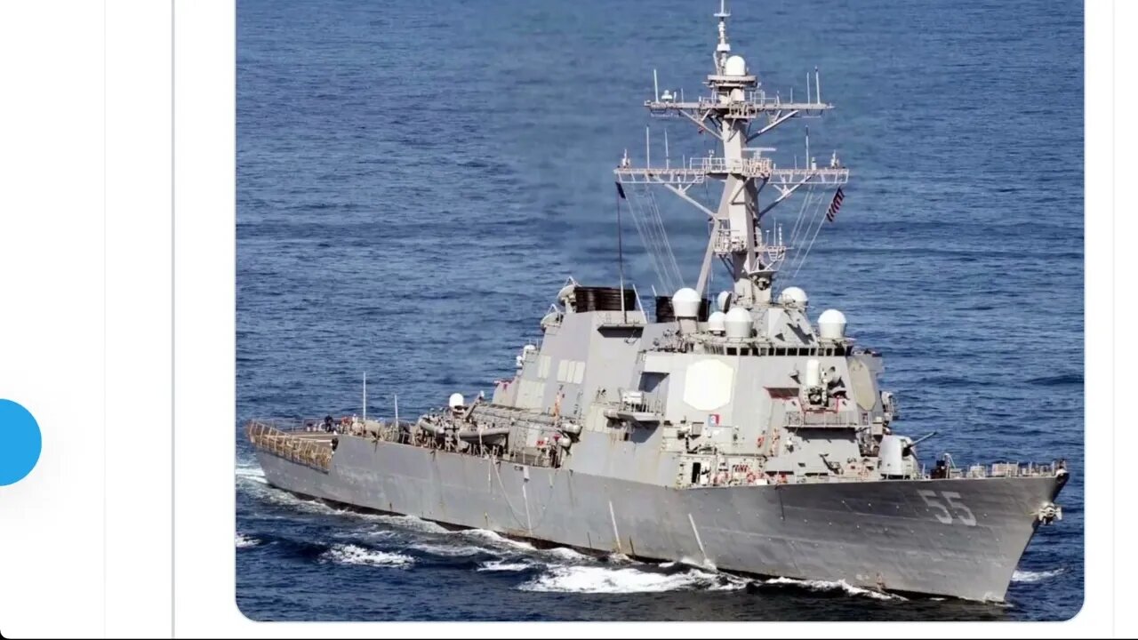 美國海軍軍艦生鏽