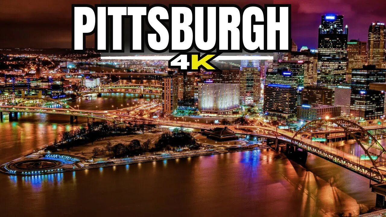 Pittsburgh, Pennsylvania 🌆 | A Stunning 4K Drone Adventure
