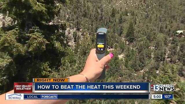 Outdoor activities to beat the heat in Las Vegas