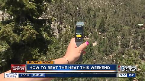 Outdoor activities to beat the heat in Las Vegas