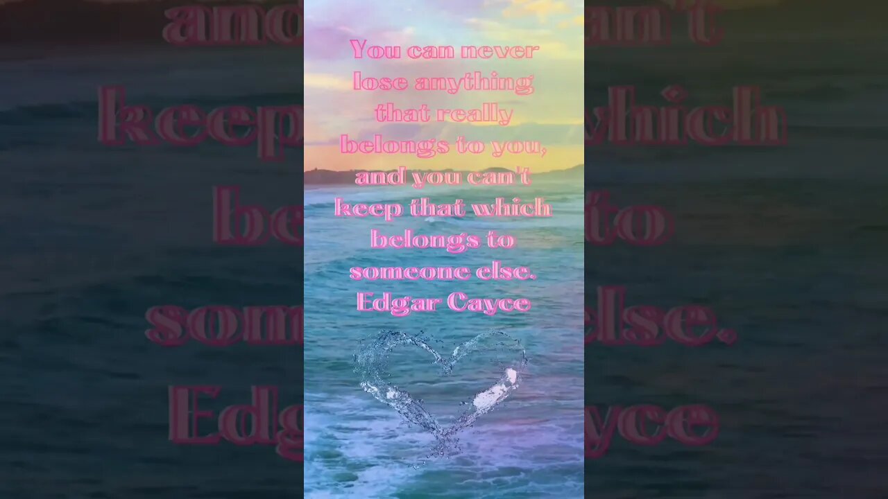 Edgar Cayce Quotes