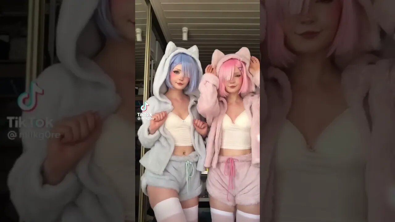 Twins rem and ram 😍🥵 #shorts #trendingshorts
