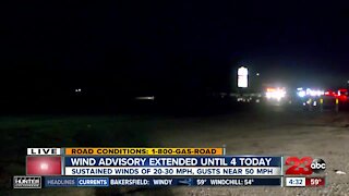 Erattic winds toward Grapevine create debris and low visibility