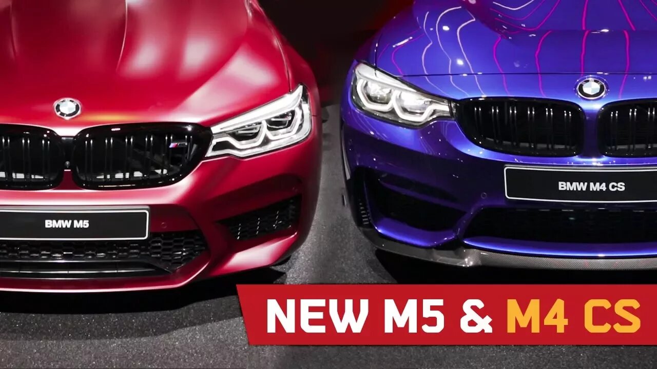 New M5 and M4 CS: New Kings of M Power!! IAA 2017