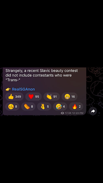 Strangely, a recent Slavic beauty contest did not include contestants who were “Trans-“