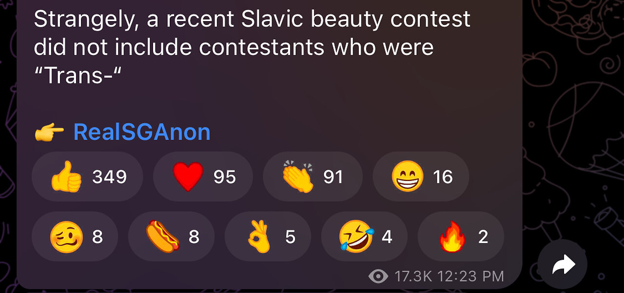 Strangely, a recent Slavic beauty contest did not include contestants who were “Trans-“