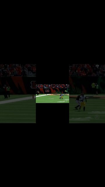 When Your Corner Has Brick Hands vs Ja'Marr Chase #shorts #madden #steelersfranchise