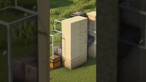 Minecraft Automatic Chicken Farm 🐔😍Credit: @xgoldrobin #shorts