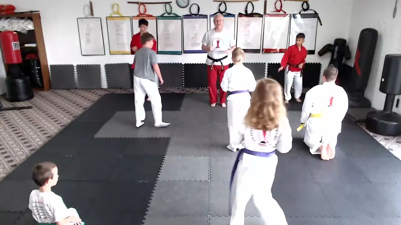 TCK 82823 4,5pm Kids Live Stream Christian Karate Classes