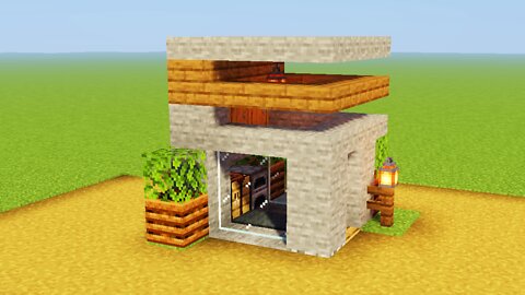 How to make Minecraft House for Survival! ⚒️