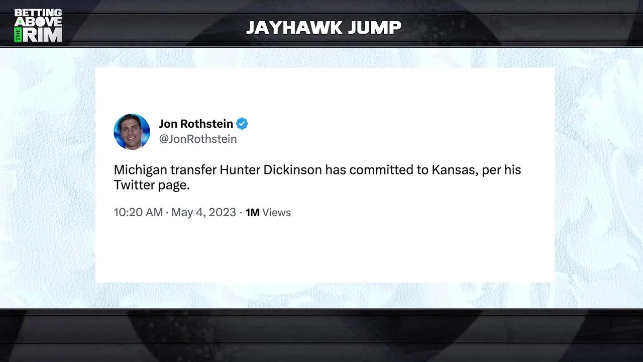 Hunter Dickinson Transfers To Kansas!