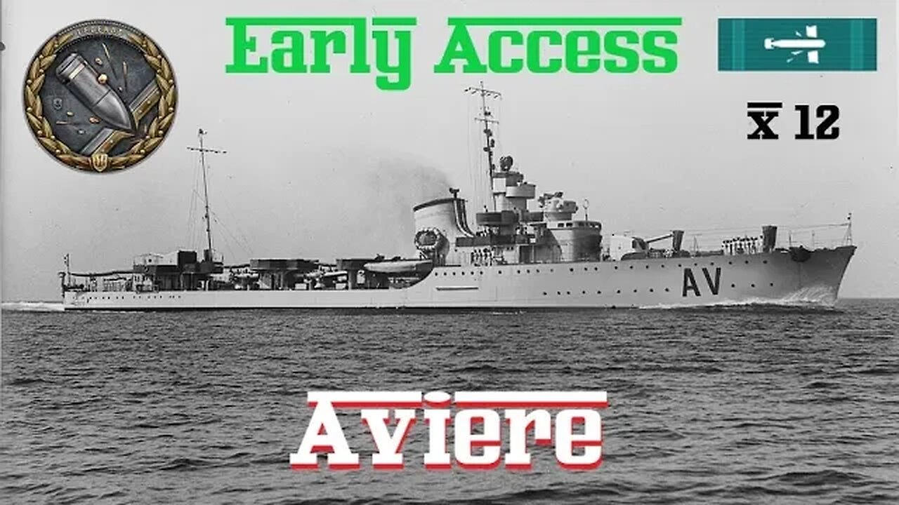 World of Warships Legends Tech Tree Spotlight: Aviere (Early Access)