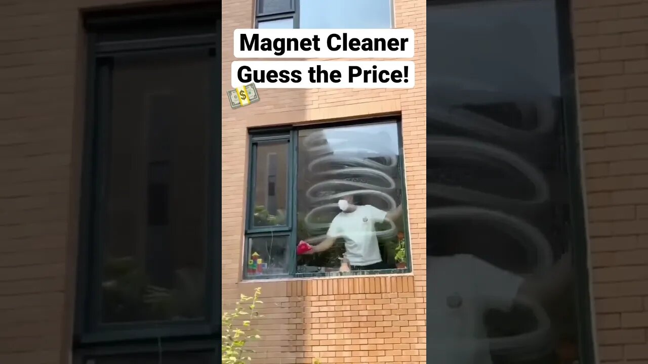 💰How Much For Magnetic Window Cleaner? 🧲