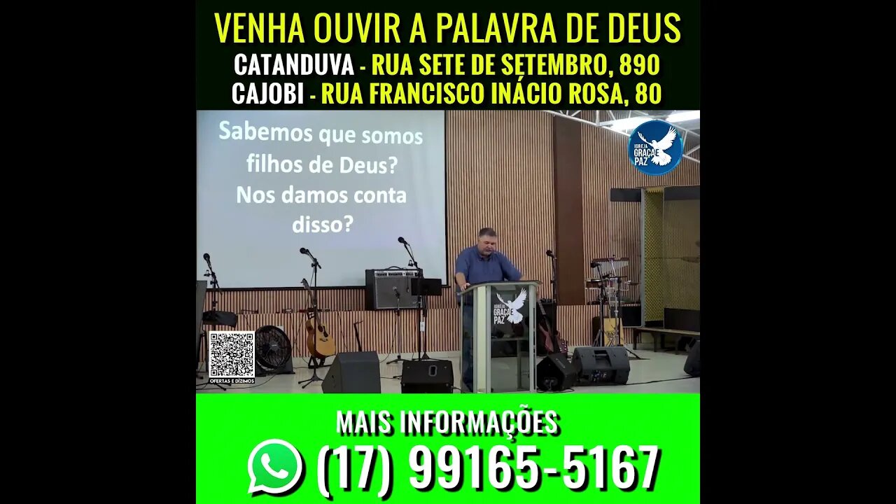 🔴 Somos filhos de Deus? - Pr. Nilson Lima #DEVOCIONAL