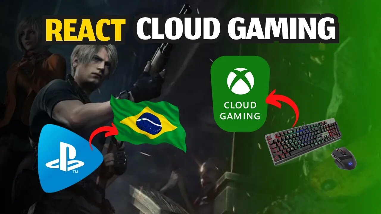 REACT de PERGUNTAS SOBRE CLOUD GAMING! MOUSE e TECLADO no XCLOUD, PS NOW no BRASIL e mais...