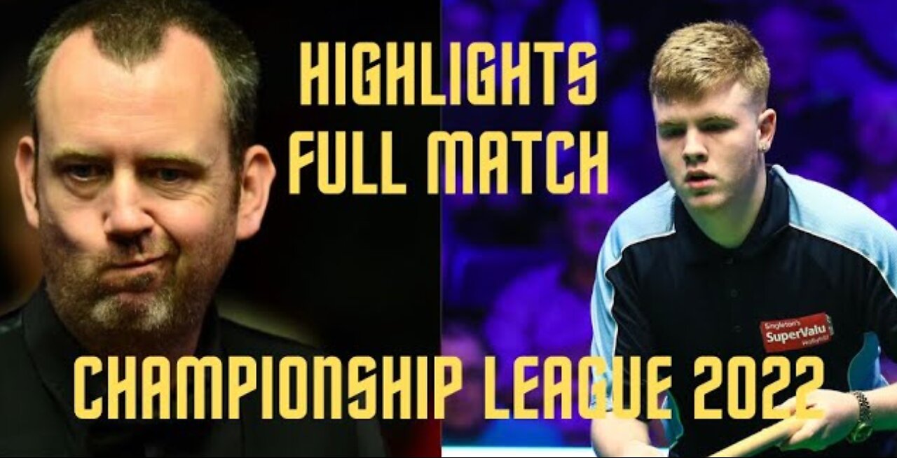 Mark Williams vs Aaron Hill | Championship League Snooker 2022