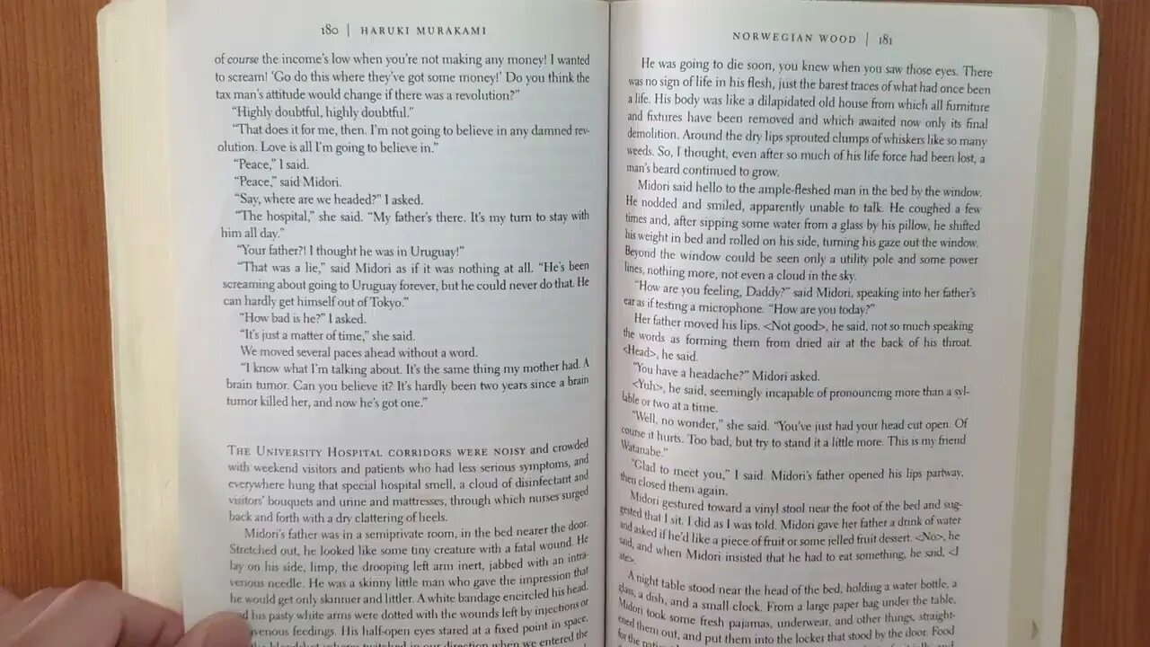 Norwegian Wood 018 by Haruki Murakami (a Japanese Novel) 2000 Audio/Video Book S018