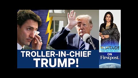 Trump Trolls Trudeau, Calls Him "Governor of Canada State" | Vantage with Palki Sharma