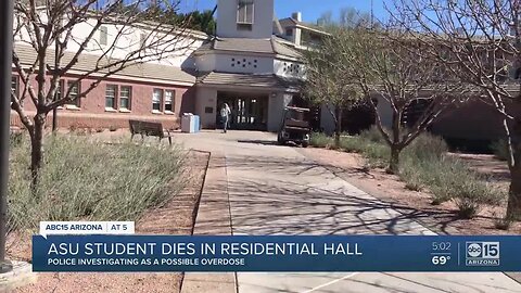 ASU student dies inside a residential hall on Tempe campus