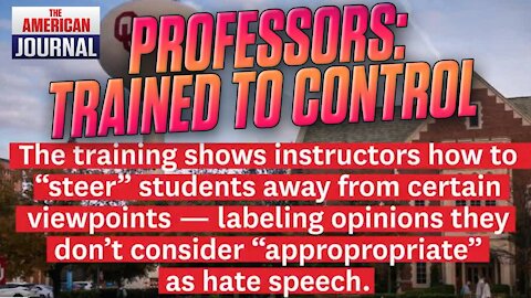 Watch: Leaked Video Shows Professors Trained To Silence Conservative Students