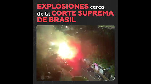 Evacúan la Corte Suprema de Brasil tras registrarse dos explosiones