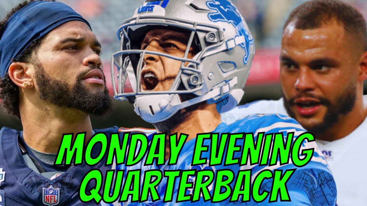 Monday Evening Quarterback - Week 9 | Chicago Bears DISASTER, Ravens Dominate, Cowboys Fall Apart