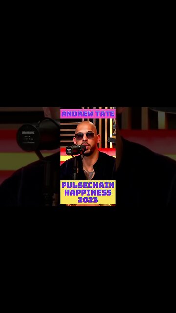 Why ANDREW TATE Would Love PULSECHAIN Happiness In 2023! Work Easy! Play Hard! #shorts