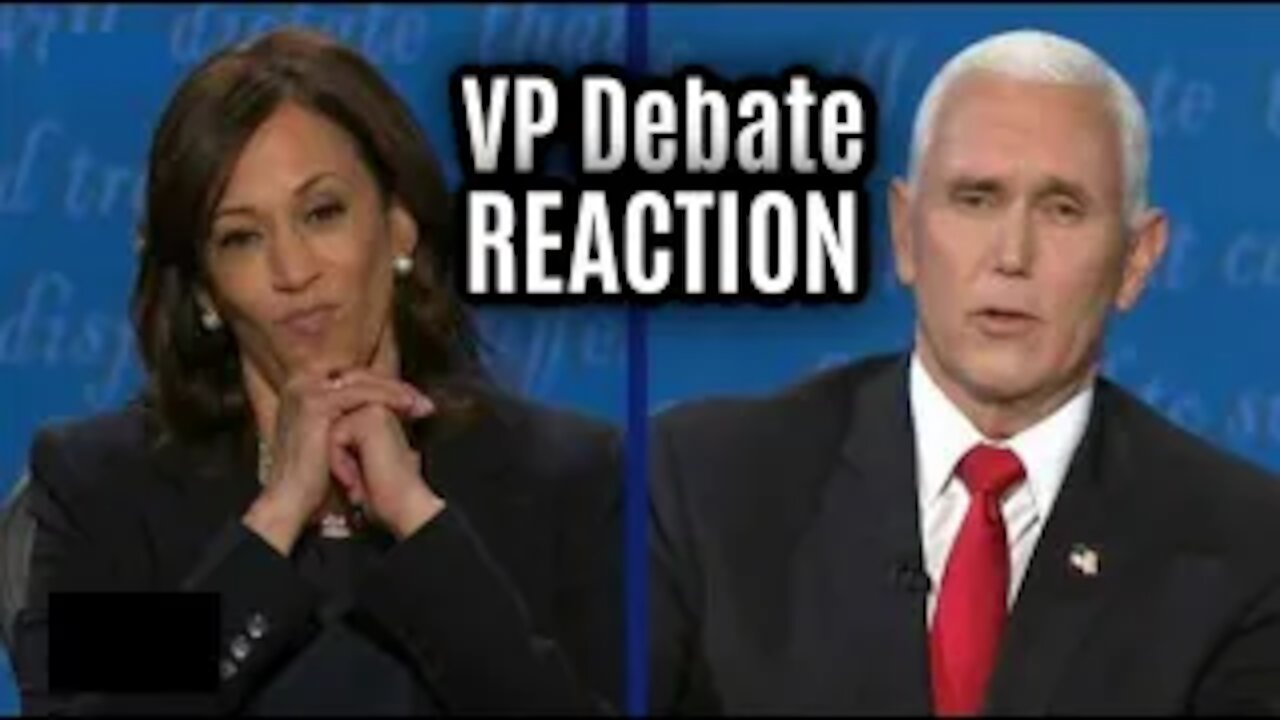 REACTION to VP Debate 2020 Between Mike Pence & Kamala Harris