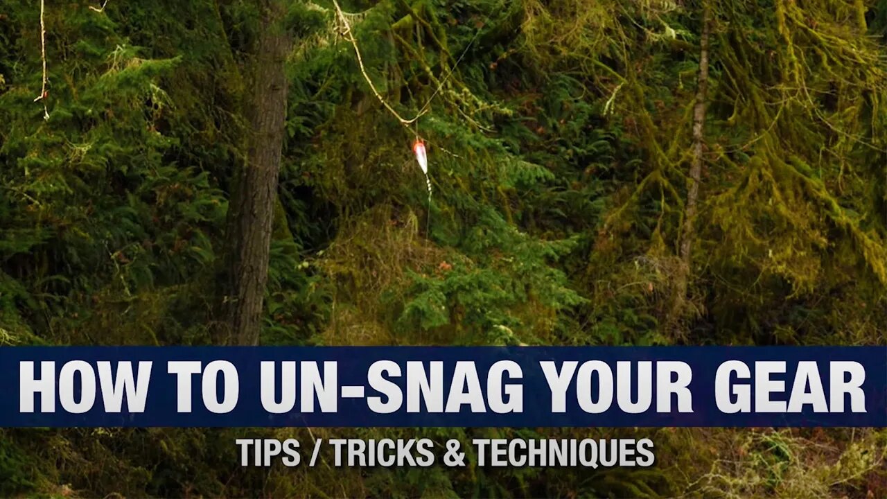 How To UNSNAG Fishing Lures. (Tips & TRICKS)