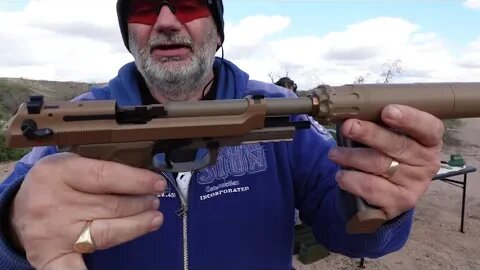 Beretta M9A3 with a Rugged Obsidian Suppressor 9mm