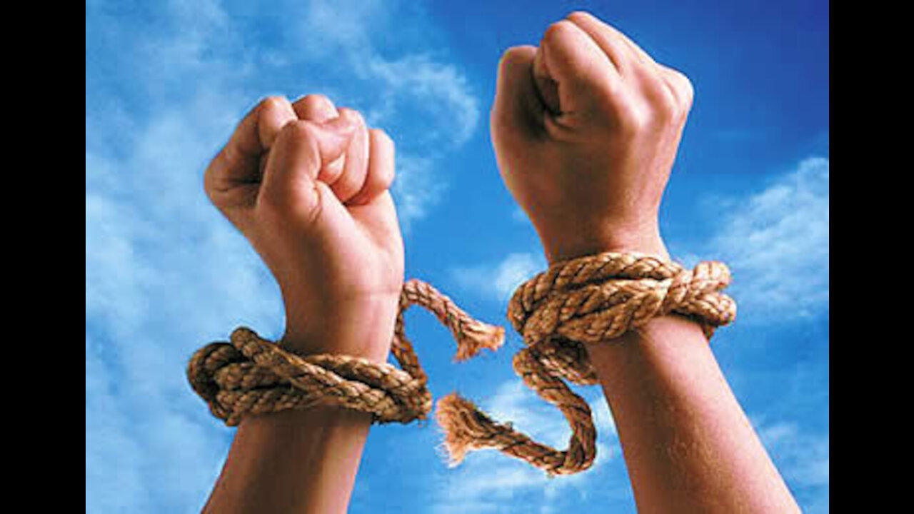 Ask Jesus to help you break bonds and ties that are binding you