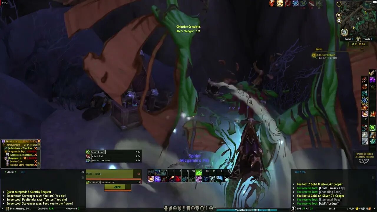 World of Warcraft Dragonflight A Sketchy Request