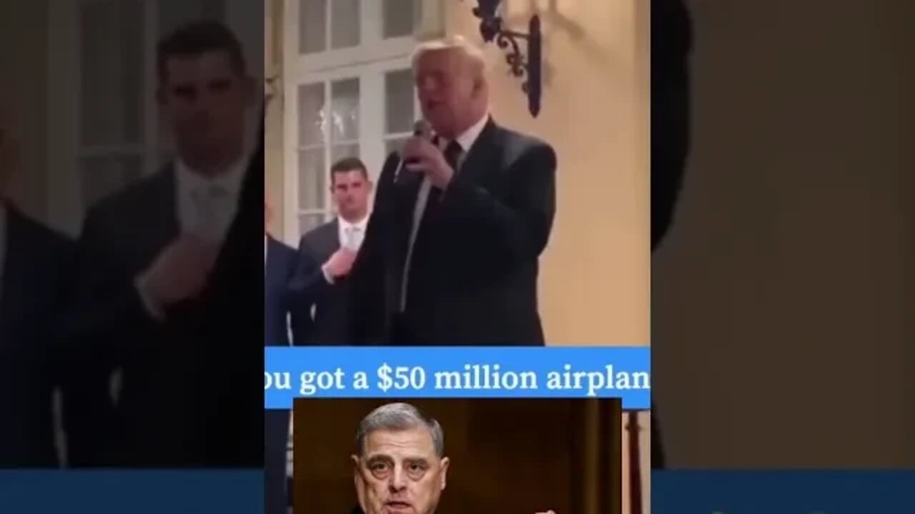 Moment Trump Realized General Milley Was A F*** IDIOT!!