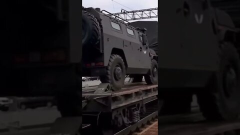 Russian military equipment on the move￼