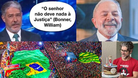 Bonner, Juninho Pernambucano o VAR e a incocência do Lula