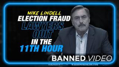 SABOTAGE! Mike Lindell's Election Fraud Lawyers Quit in the 11th Hour