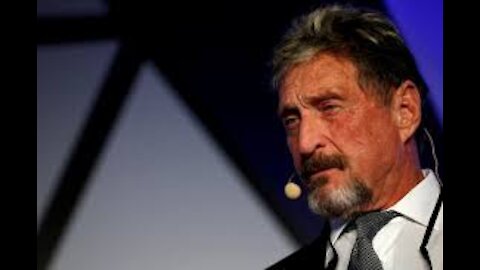 John McAfee: "Hackers are monitoring your money".